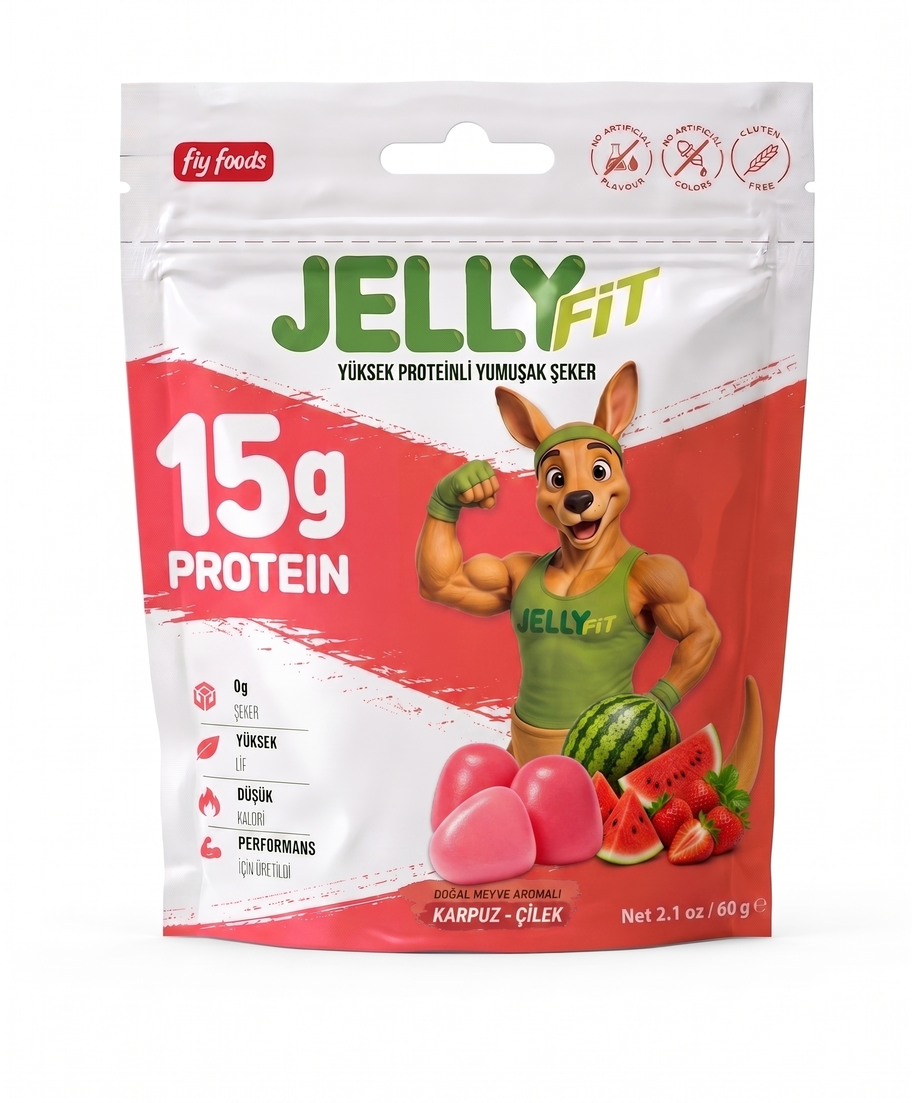 Jellyfit - Karpuz / Çilek